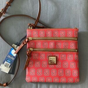 Dooney & Bourke N.C. State University Patterned Crossbody Bag, NWT